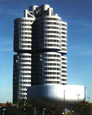Headquarter of BMW in Munich, Germany