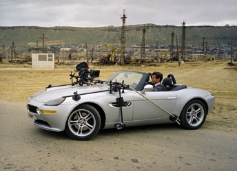 BMW Z8 during at the scene