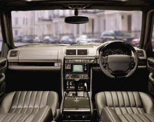 The all-black vehicle inspired by his �Metropolitan� range of furniture